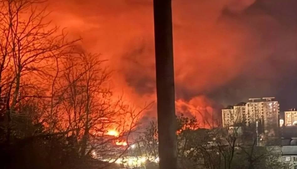 Пожар на Туапсинском НПЗ / Фото: Exilenova+