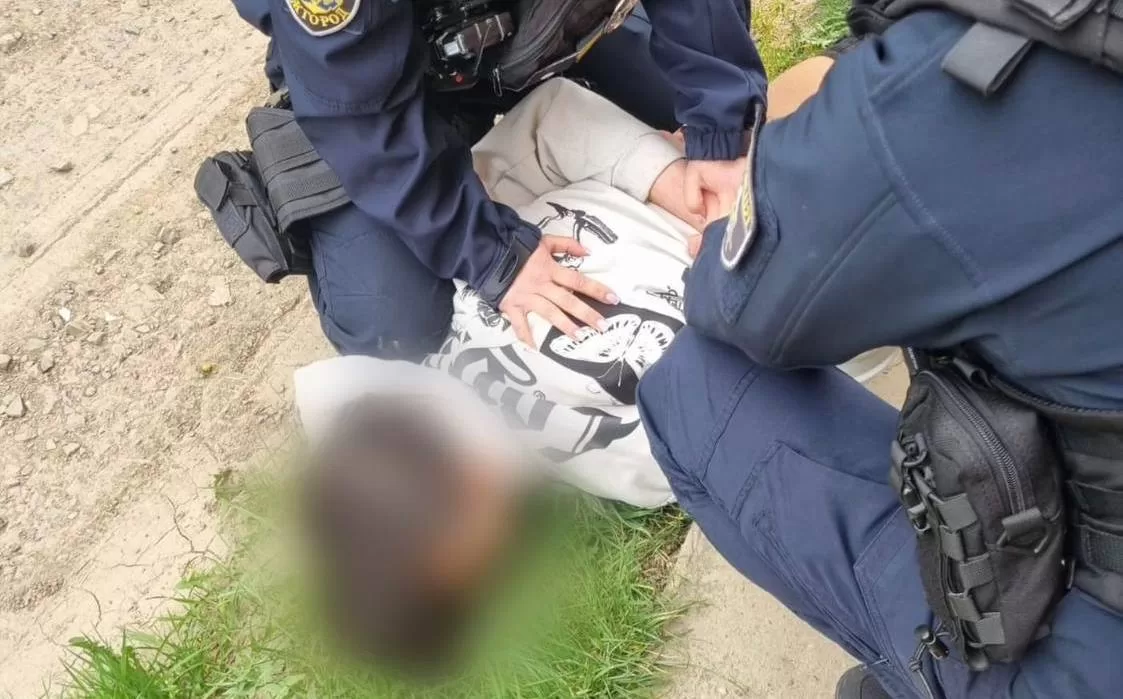 Задержание школьника, стрелявшего в одноклассника / Фото: Полиция Закарпатья