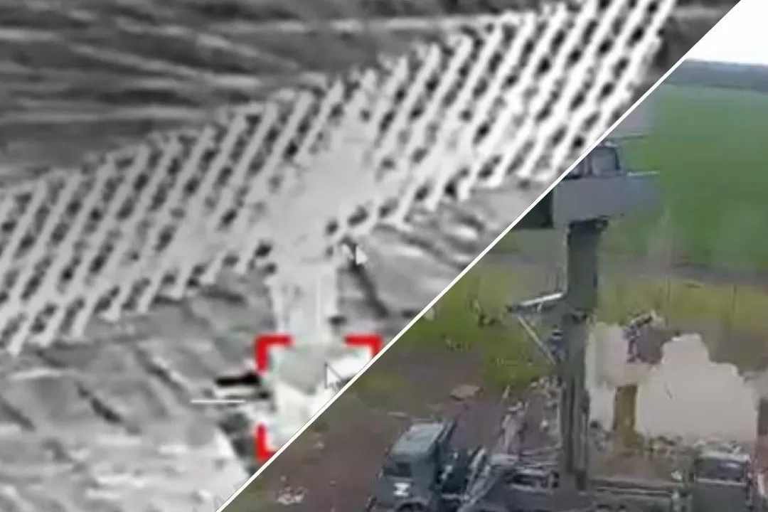 Кадри моментів ураження російський воєнних об'єктів / Фото: Генштаб ЗСУ