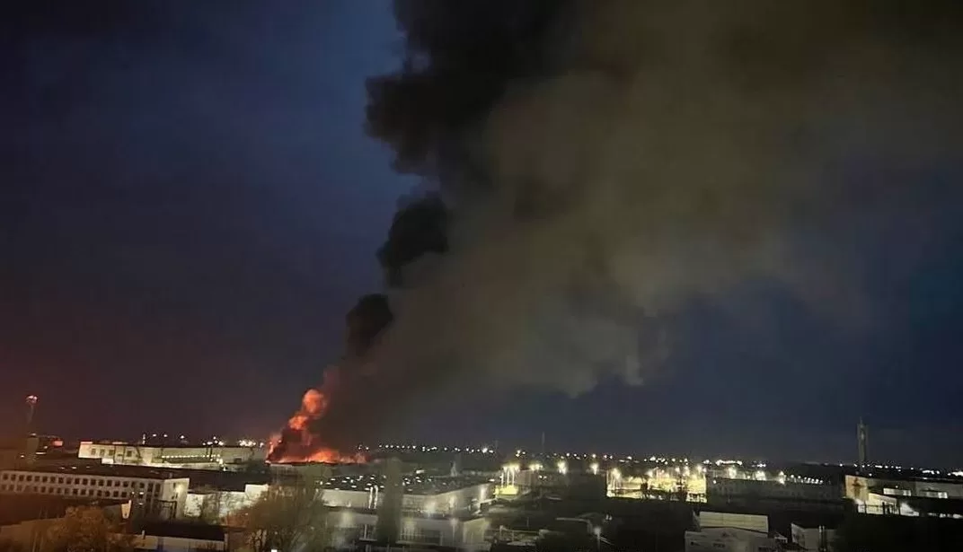 ВСУ нанесли удар по предприятию «Атлант Аэро» в Таганроге / Фото: Генштаб ВСУ