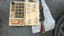 Вилучена у дезертира зброя / Фото: ДБР