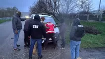 Затримання водія "швидкої" / Фото: Поліція Одещини