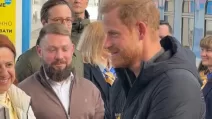 Prince Harry in Kiev, April 23, 2026 / Screenshot