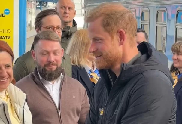 Принц Гарри в Киеве, 23 апреля, 2026 год / Скриншот