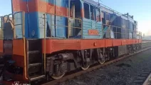 Damaged diesel locomotive / Photo: Zhytomyr Regional State Administration