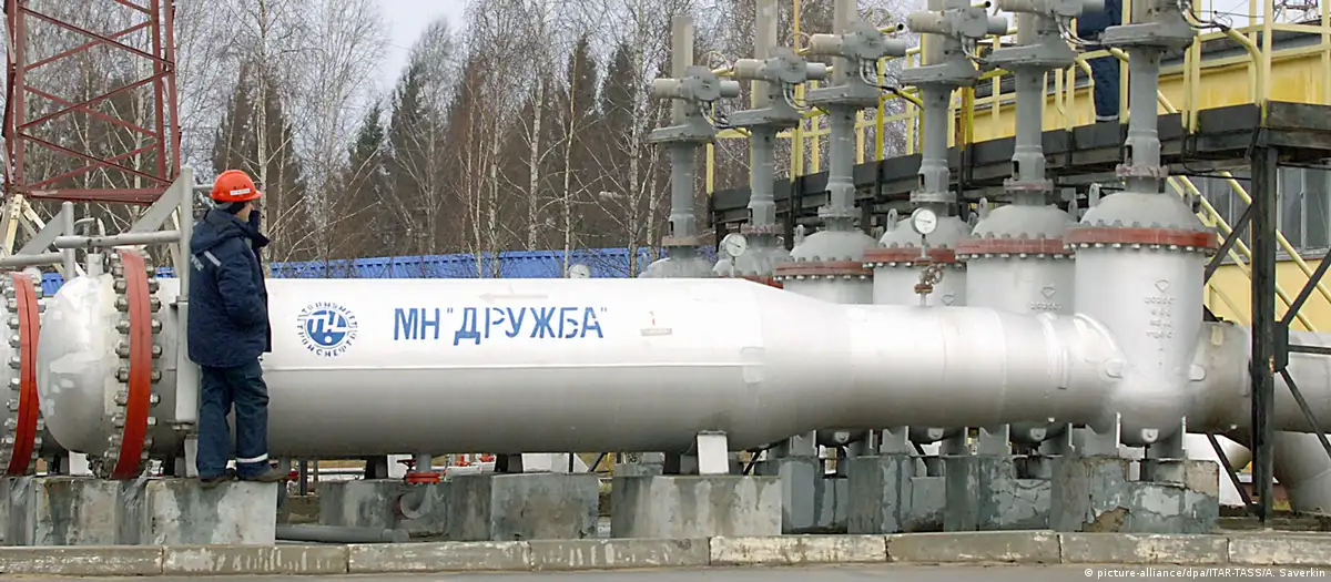 Трубопровід «Дружба» / Фото: picture-alliance/dpa/ITAR-TASS/A. Saverkin