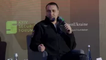 Кирилл Буданов на Киевском форуме по вопросам безопасности, 23 апреля 2026 года / Скриншот