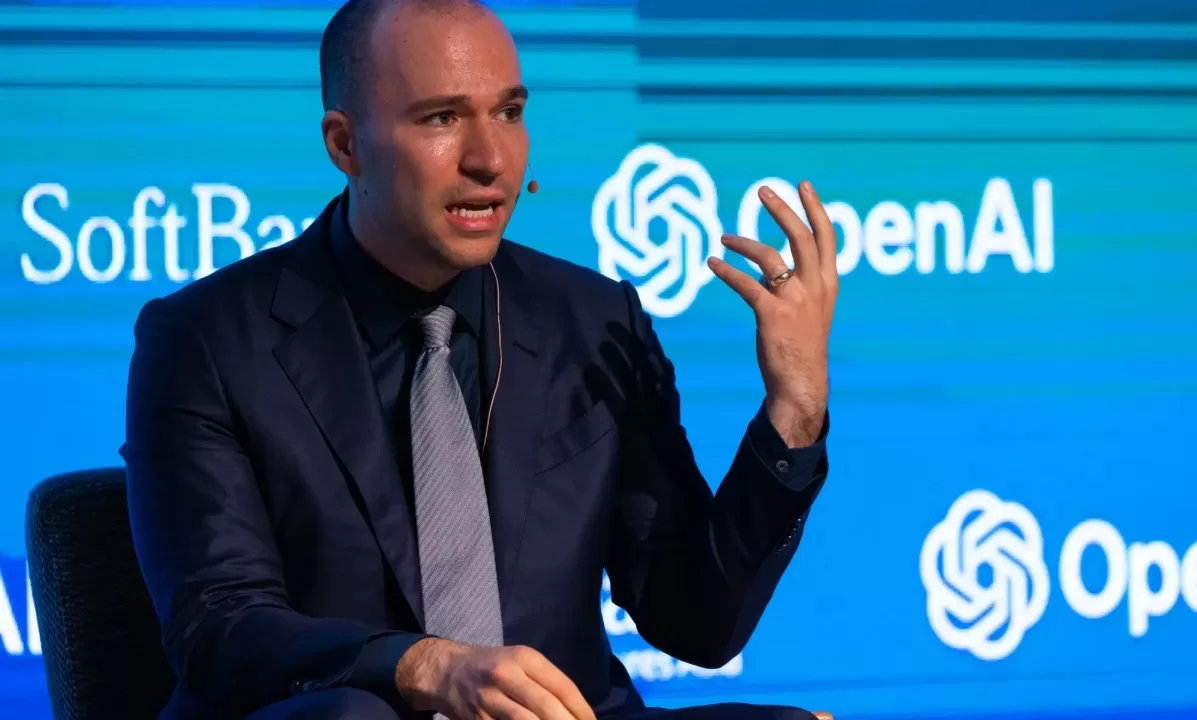 Співзасновник OpenAI Грег Брокман зазначив, що, серед іншого, остання модель компанії «надзвичайно» добре справляється з програмуванням / Фото: Сонджун Чо/Bloomberg