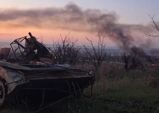 Знищена російська БПП / Фото: t.me/lost_warinua