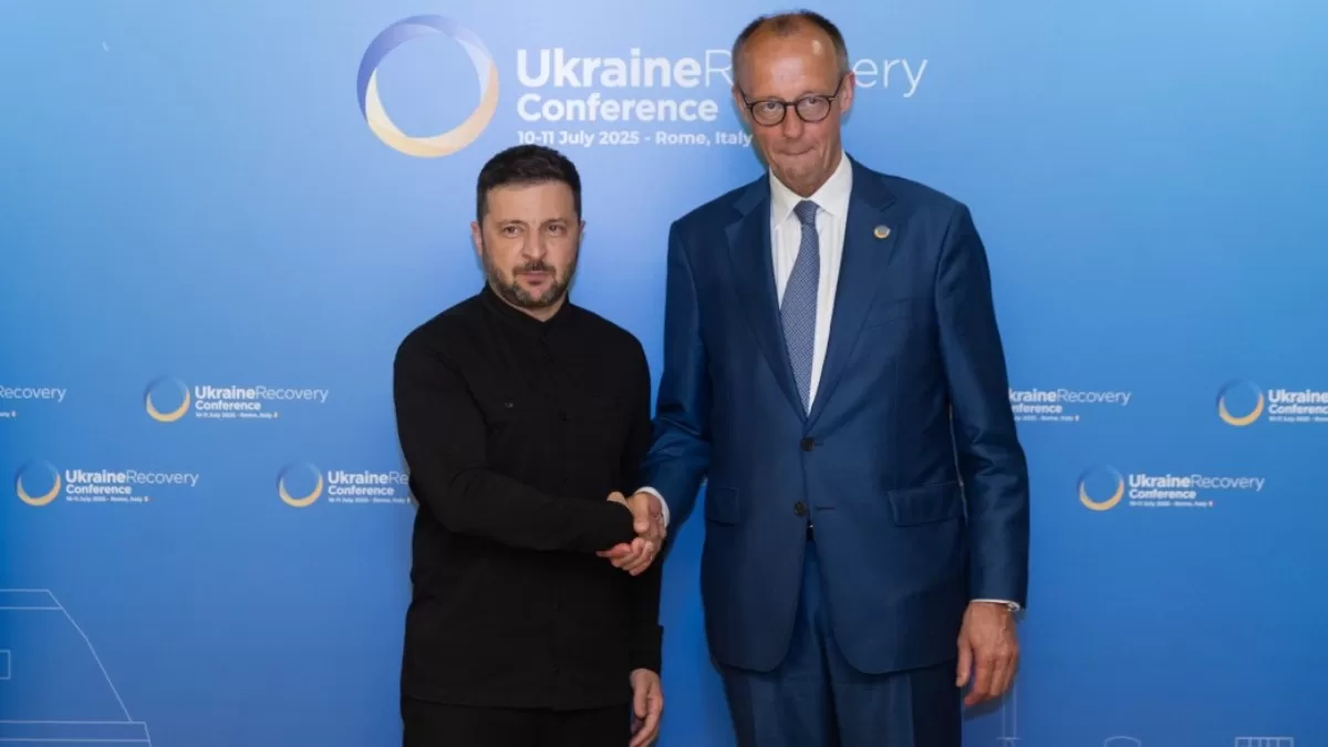 Владимир Зеленский и Фридрих Мерц. 10 июля 2025 года / Фото Офис президента