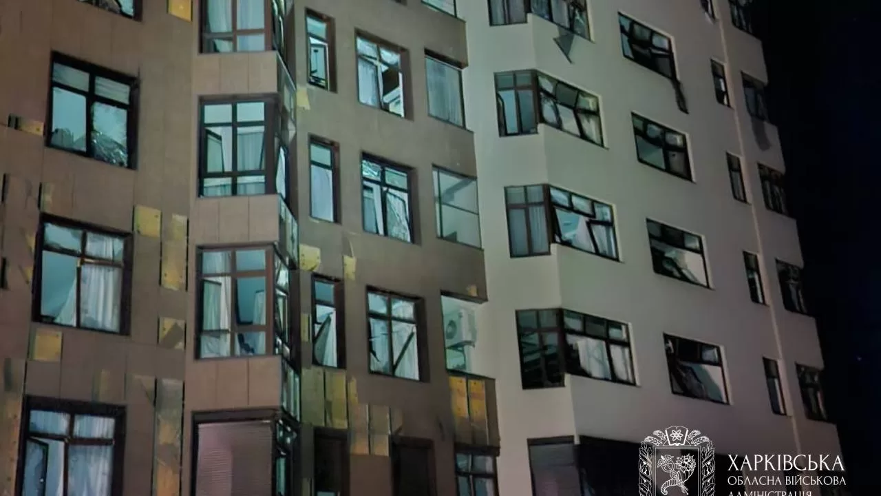 Ворог атакував Харків ракетами і дронами: пошкоджено житло та підприємство / Фото: Харківська ОВА