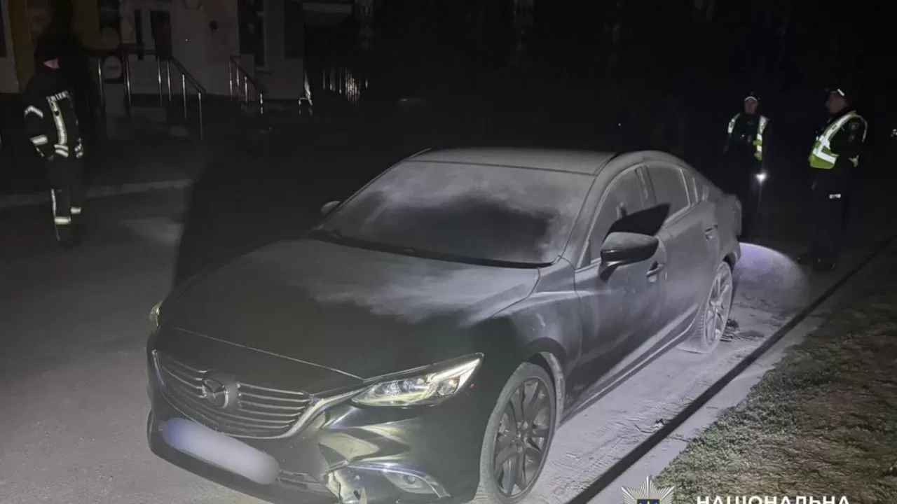 В Киевской области задержали мужчину за поджог автомобиля из-за ревности / Фото: Нацполиция