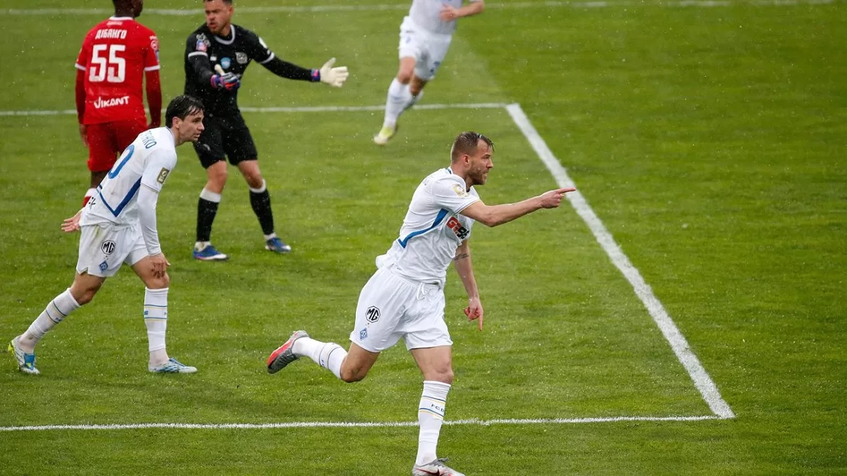 Ярмоленко забил 120-й и 121-й мяч на уровне чемпионатов Украины / Фото ФК Динамо