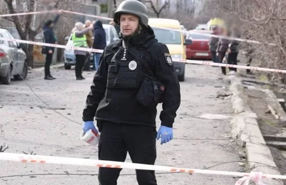 Поліція на місці обстрілу / Фото архівне: Поліція Запоріжжя