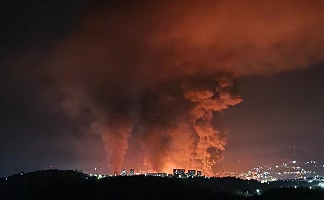 Пожежа на Туапсинському НПЗ / Фото: Exilenova+