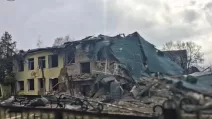 Пошкоджена будівля у Ямпільській громаді / Фото: Сумська ОВА