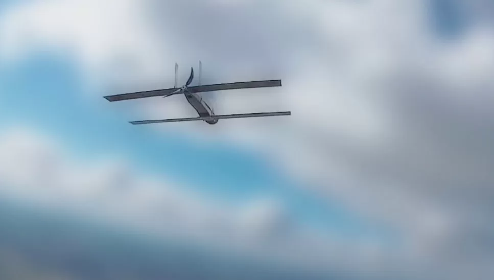 Безпілотник V2U / Скриншот