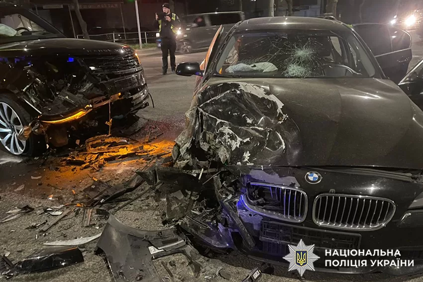 В ДТП в Хмельницком пострадал нардеп Лабазюк / Фото: ГУНП в Хмельницкой области