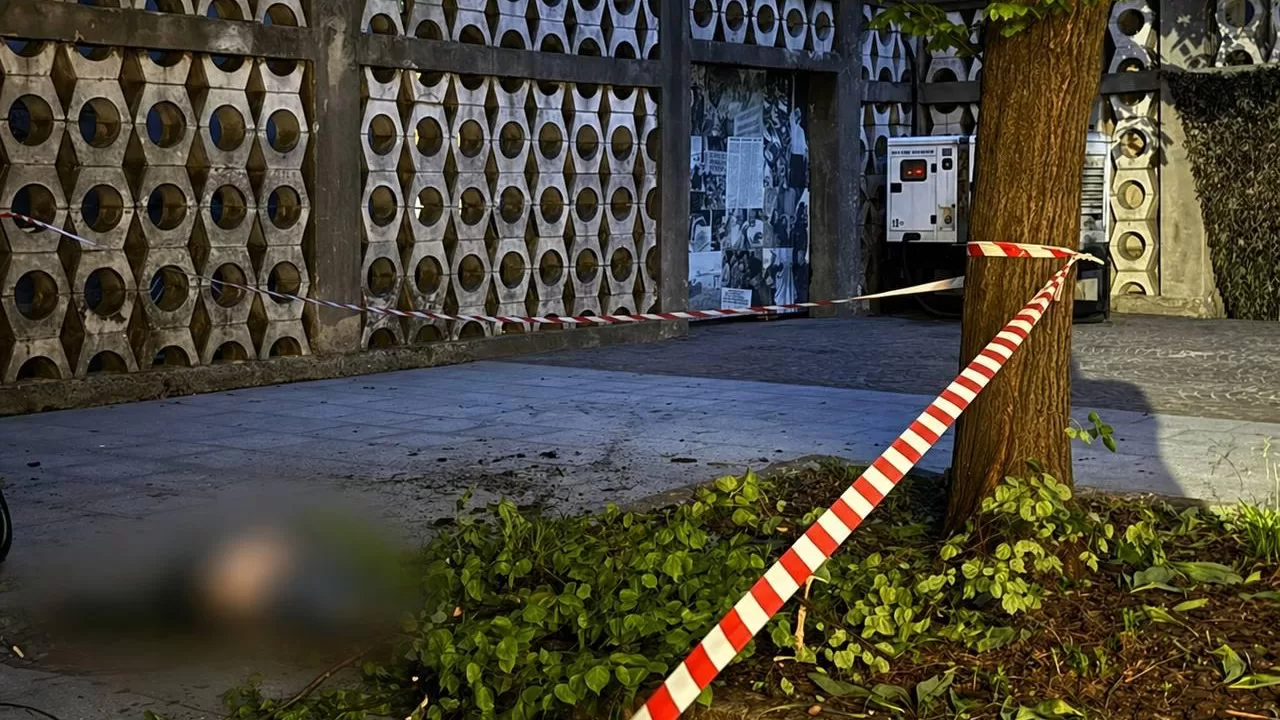 Место гибели иностранца во Львове / Фото: Львовский городской совет