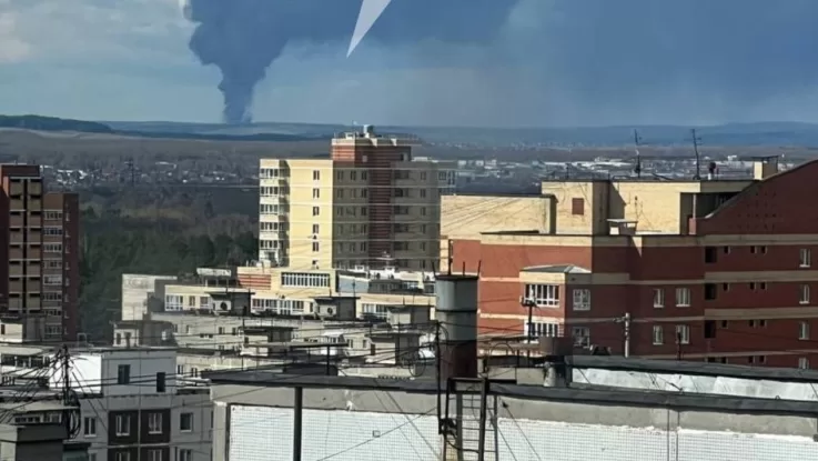 Українські дрони уразили нафтологістику РФ на відстані понад 1500 км / Фото з соцмереж