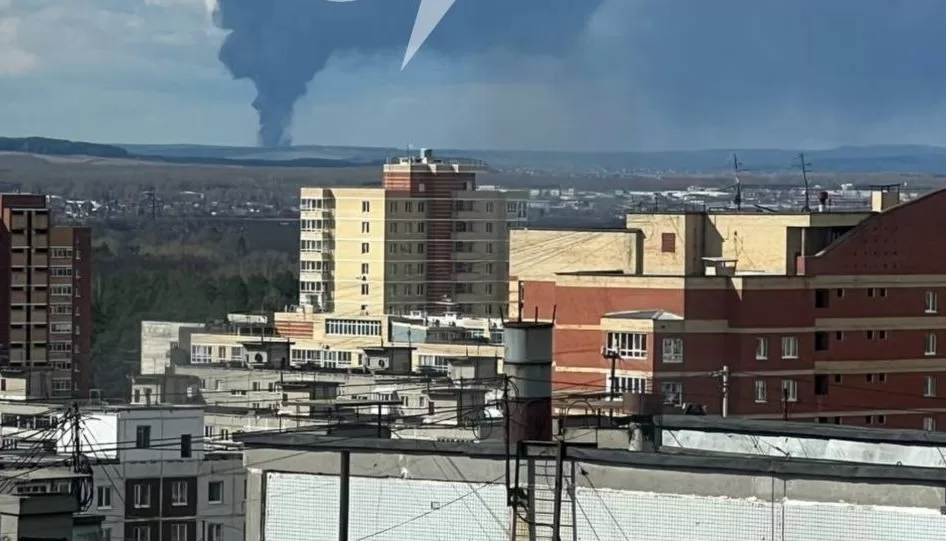 Украинские дроны нанесли удар по нефтяной инфраструктуре РФ на расстоянии более 1500 км / Фото из соцсетей