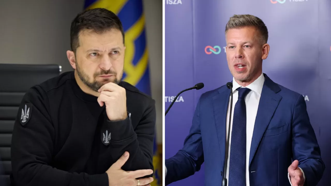 Владимир Зеленский и Петер Мадяр / Коллаж: Головне в Україні