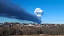 In Perm — new explosions after a drone attack on a Transneft oil pumping station / Photo from social media