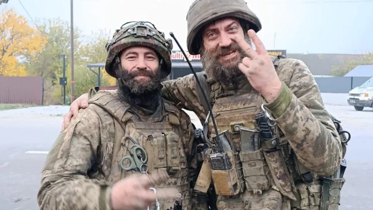 Молодший сержант, командир стрілецької роти 138 окремого батальйону 115 окремої бригади Сил ТрО Олександр Тішаєв разом з бойовим побратимом Олександром Аліксєєнком утримували позиції на Запорізькому напрямку протягом 165 днів поспіль / Фото надане Олександром Тішаєвим