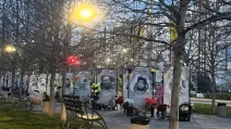 Алея Героїв в Обухові / Фото: Поліція Київщини