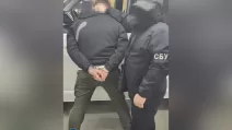 Задержанный участник схемы для уклонистов / Фото: СБУ