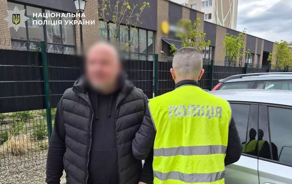 Затриманий за підозрою у стрілянині в Києві / Фото: Поліція Києва