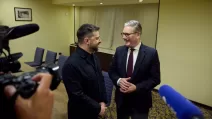 В Ереване президент Украины Владимир Зеленский встретился с премьер-министром Великобритании Киром Стармером / Фото: ОПУ