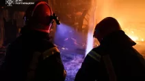 Rescuers at the scene of the attack in Poltava region / Photo: Ministry of Internal Affairs