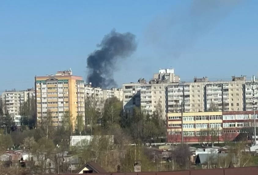 Пожежа на "ВНІІР-Прогрес" у Чебоксарах / Фото: Exilenova+