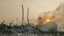 Наслідки вибуху на заводі в Китаї / Фото: AFP