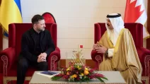 Ukrainian President Volodymyr Zelenskyy met with King Hamad bin Isa Al Khalifa of Bahrain / Photo: Office of the President of Ukraine