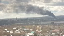 Українські дрони вдарили по одному з найбільших НПЗ Росії "Лукойл-Пермнафтооргсинтез" / Фото з соцмереж