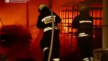 Russia attacked Dnipro: fire at a factory / Photo: Dnipropetrovsk Regional State Administration
