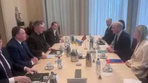 Зустріч міністра оборони України Михайла Федорова з прем’єр-міністром Норвегії Йонасом Гар Стере, 6 травня 2026 року / Фото: Анне Нордског/ Офіс прем'єр-міністра Норвегії