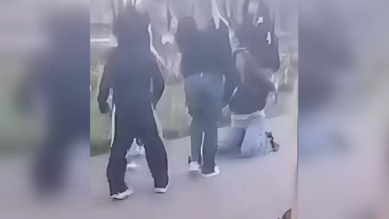 Напад на підлітка у Польщі / Скриншот