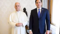 Папа Лев XIV встретился с госсекретарем США Марко Рубио / Фото: Vatican News