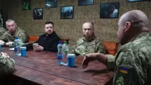 Зеленский посетил бойцов 31-й ОМБр на Александровском направлении / Скриншот видео