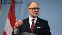Latvian Defense Minister Andris Spruds / Photo: REUTERS
