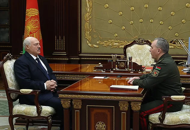 Alexander Lukashenko and Viktor Khrenin / Photo: "Belta"