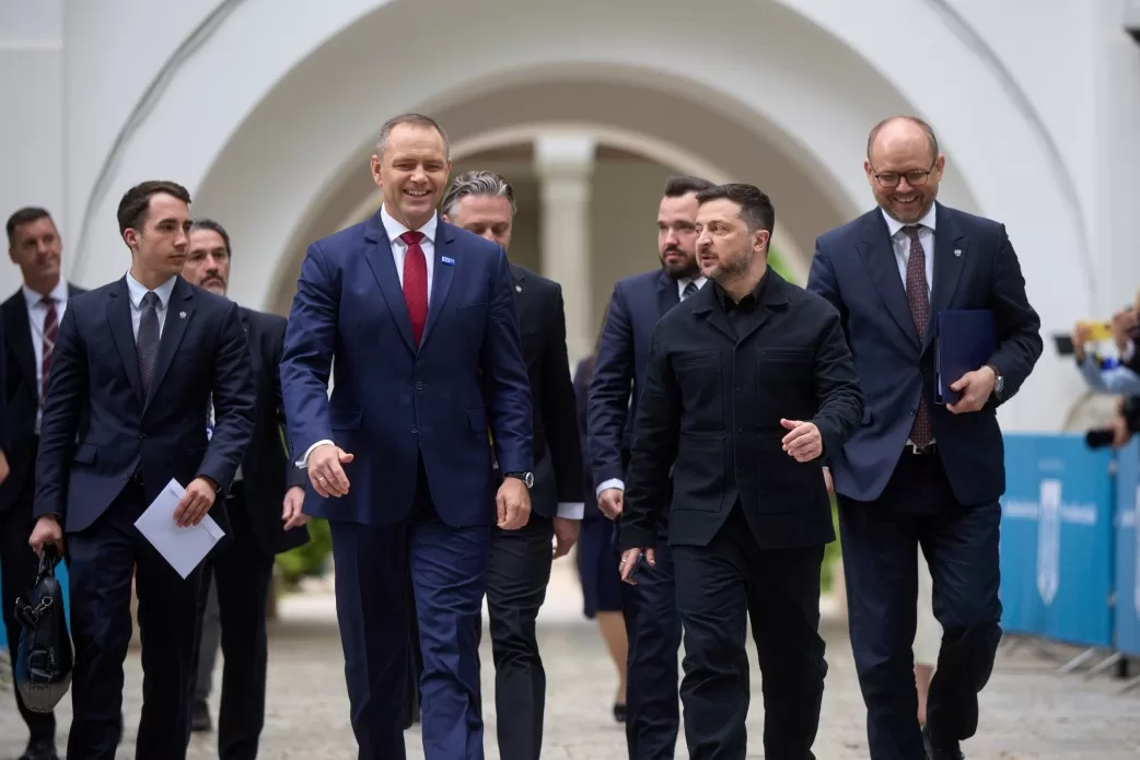Кароль Навроцкий и Владимир Зеленский / Фото: Офис президента