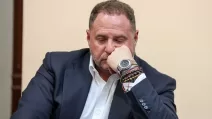 Андрій Єрмак на судовому засідання із обрання йому запобіжного заходу, Київ, 12 травня 2026 року / Фото: Радіо Свобода/Андрій Нужненко