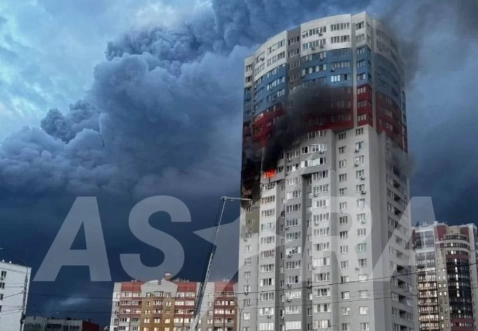 У Рязані після атаки пошкоджені багатоповерхівки та нафтозавод / Фото з соцмереж