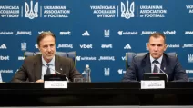 Андреа Мальдера та Андрій Шевченко / Фото: УАФ