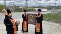 Митрополит объехал Пермь с иконой после налёта беспилотников / Фото: Пермская митрополия