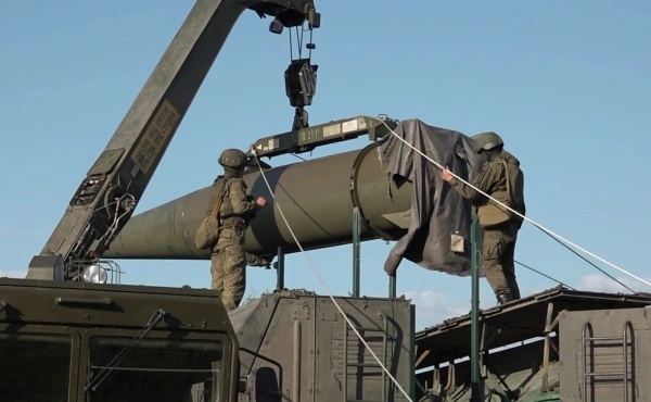 Російські військові під час навчань із підготовки та застосування ядерних сил / Фото: РосЗМІ